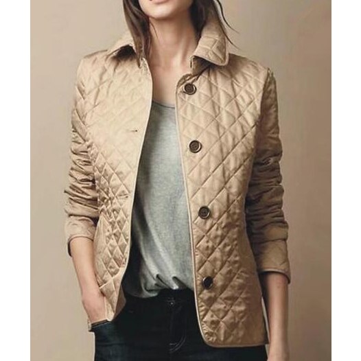 Lightweight Quilted Coat | Chic Button Closure for Casual Style 2