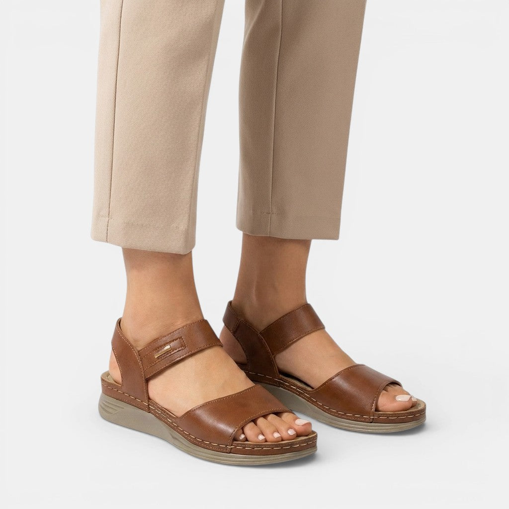 Lightweight Slip-On Sandals for Women | Cushioned Footbed for Comfort 0