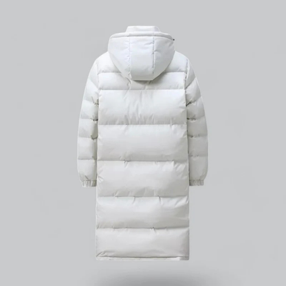 Long Hooded Puffer Coat | Stylish Winter Protection for Cold Days 2