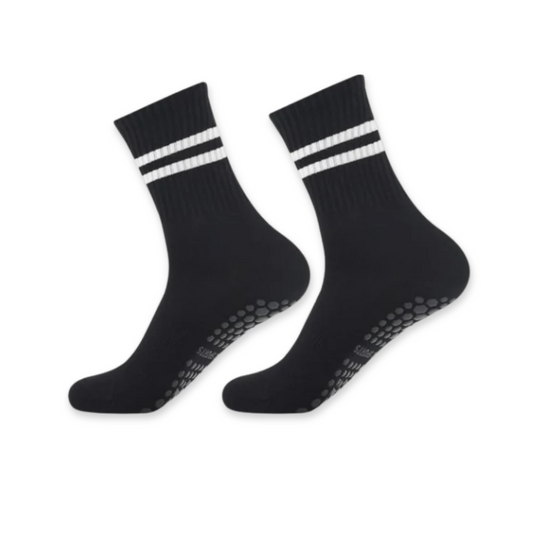 Long Pilates Yoga Socks | Premium Anti-Slip Grip for Stability 0