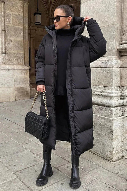 Long Puffer Coat | Oversized Design with Premium Insulation for Ultimate Warmth 0