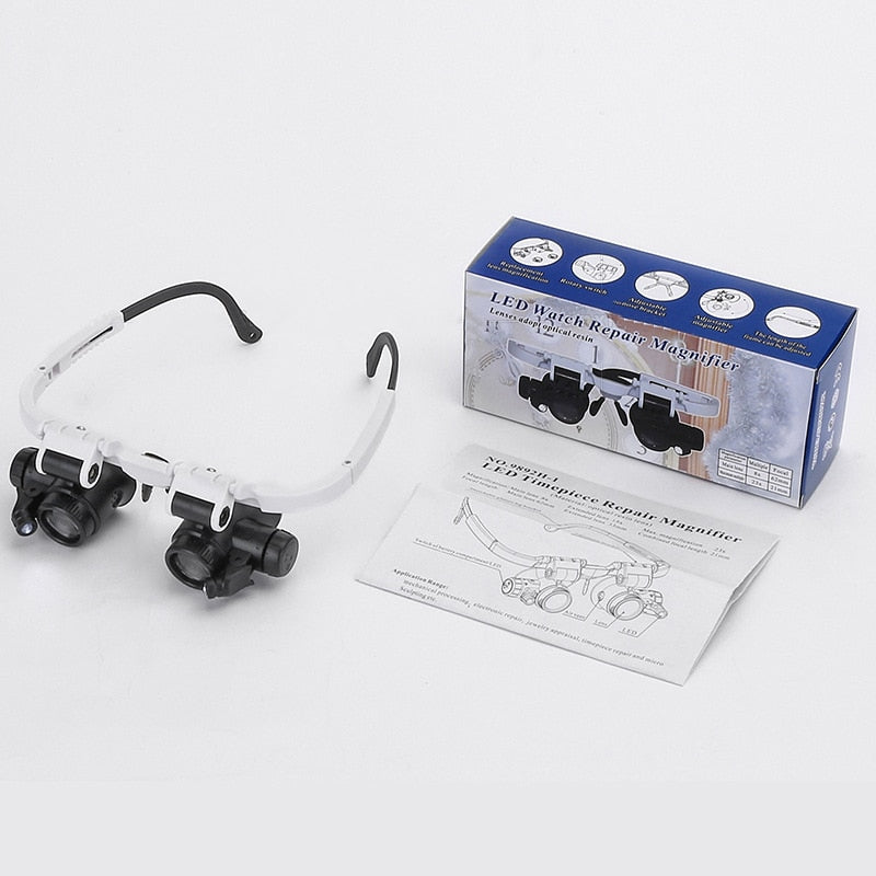 Magnifying Glasses with Light | Adjustable LED for Precision Tasks 4
