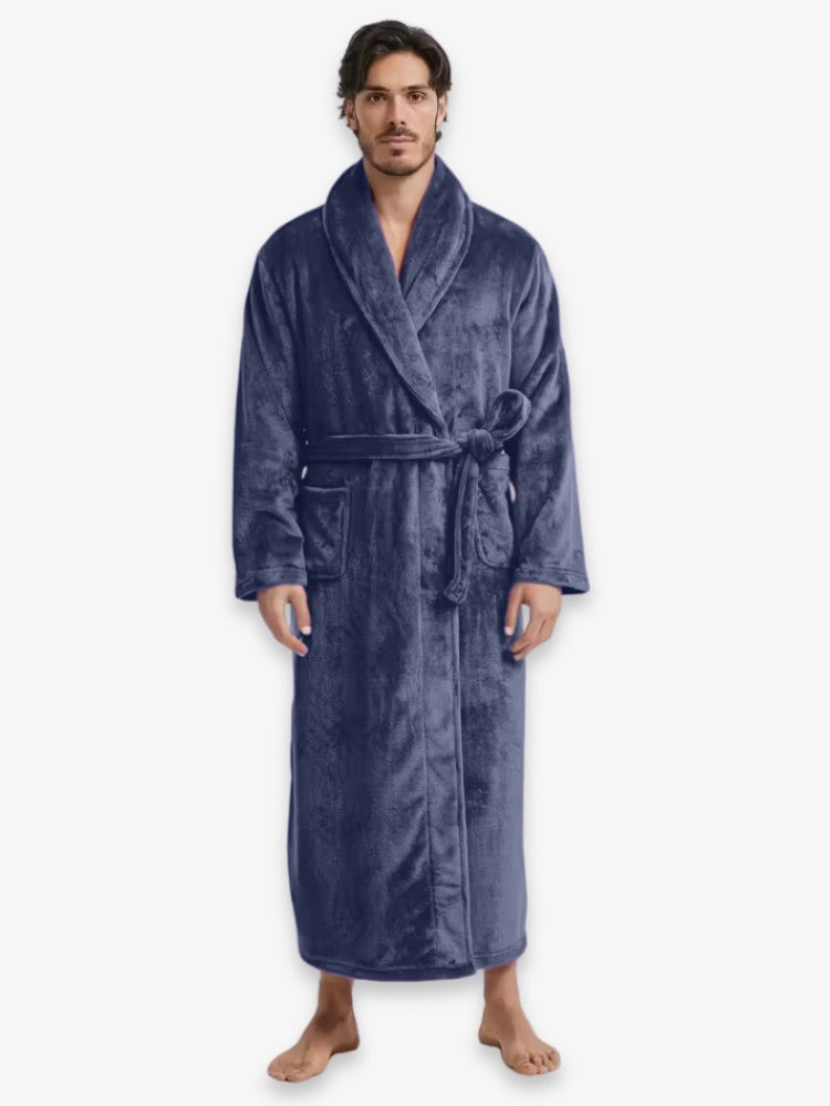 Men's Bathrobe | Ultra-Soft Microfleece for Ultimate Comfort 4
