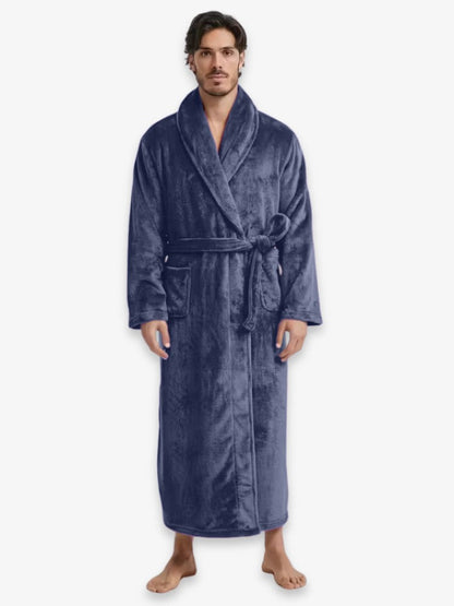 Men's Bathrobe | Ultra-Soft Microfleece for Ultimate Comfort 4