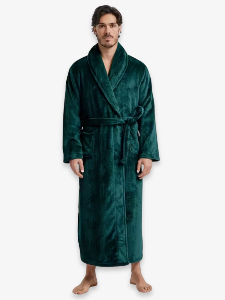 Men's Bathrobe | Ultra-Soft Microfleece for Ultimate Comfort 5