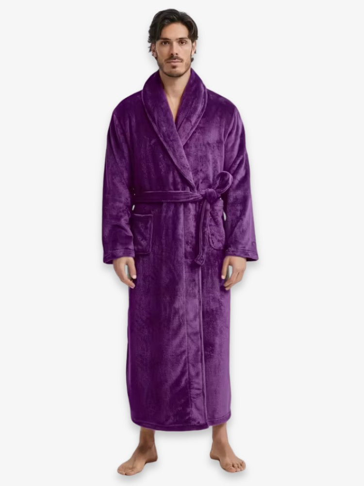 Men's Bathrobe | Ultra-Soft Microfleece for Ultimate Comfort 7