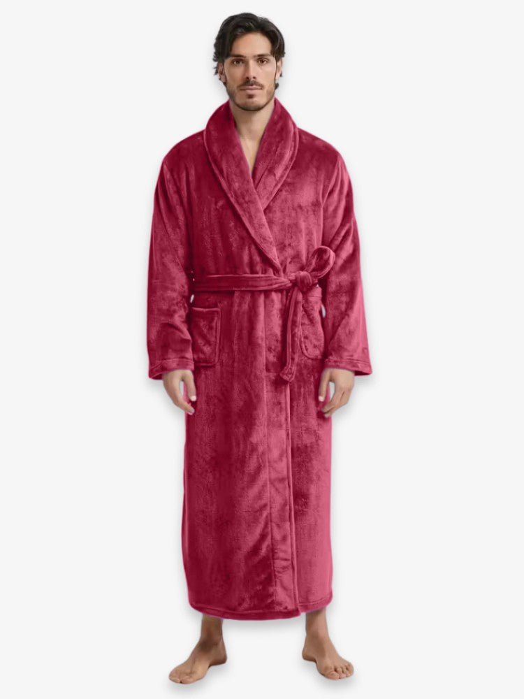 Men's Bathrobe | Ultra-Soft Microfleece for Ultimate Comfort 8