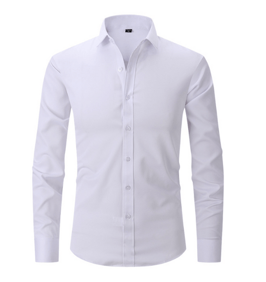 Men's Dress Shirt | Elegant Tailored Fit with Breathable Material for Formal Occasions 0