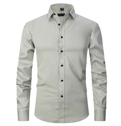Men's Dress Shirt | Elegant Tailored Fit with Breathable Material for Formal Occasions 1