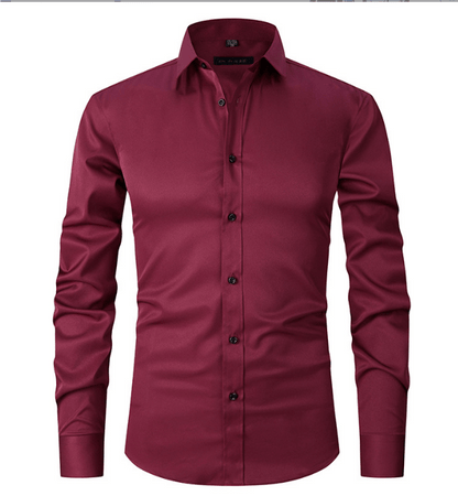 Men's Dress Shirt | Elegant Tailored Fit with Breathable Material for Formal Occasions 11