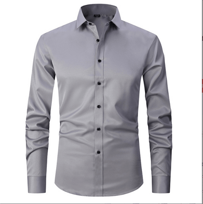 Men's Dress Shirt | Elegant Tailored Fit with Breathable Material for Formal Occasions 2