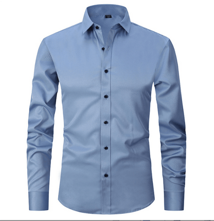 Men's Dress Shirt | Elegant Tailored Fit with Breathable Material for Formal Occasions 3