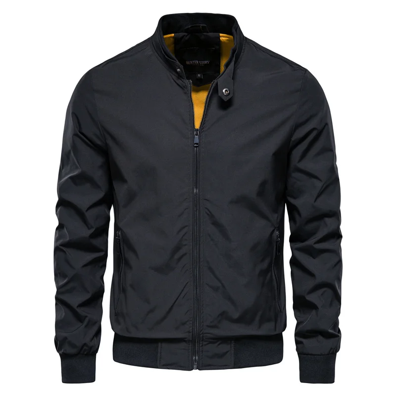 Men's Jacket | Lightweight Stand-Up Collar for Versatile Style 0