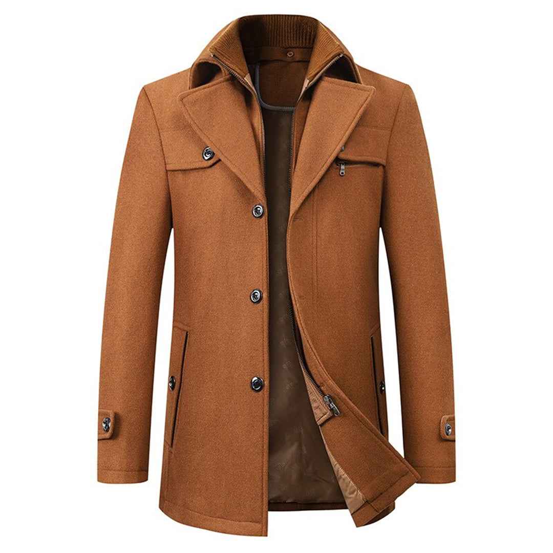 Men's Winter Coat | Tailored Long Cut for Style and Warmth 1