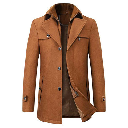 Men's Winter Coat | Tailored Long Cut for Style and Warmth 1