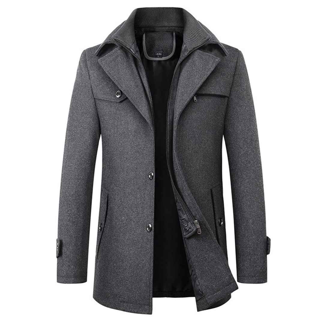 Men's Winter Coat | Tailored Long Cut for Style and Warmth 2