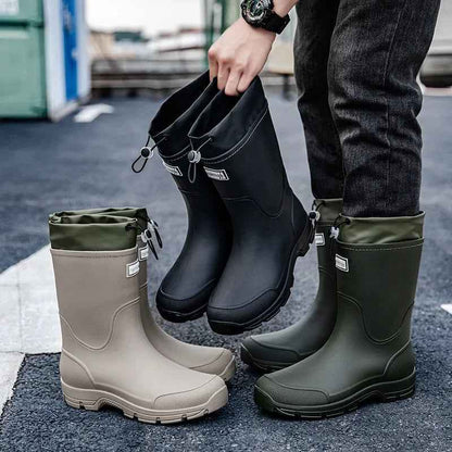 Mid-Calf Rain Boots | Waterproof Lightweight Design for Comfort 2