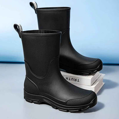 Mid-Calf Rain Boots | Waterproof Lightweight Design for Comfort 4