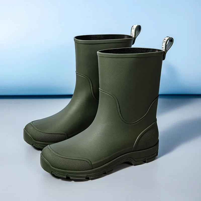 Mid-Calf Rain Boots | Waterproof Lightweight Design for Comfort 8