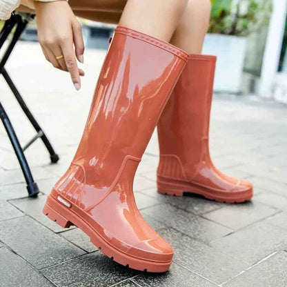 Mid-Calf Waterproof Rain Boots | Comfortable and Stylish Design 4