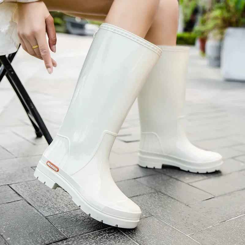 Mid-Calf Waterproof Rain Boots | Comfortable and Stylish Design 5