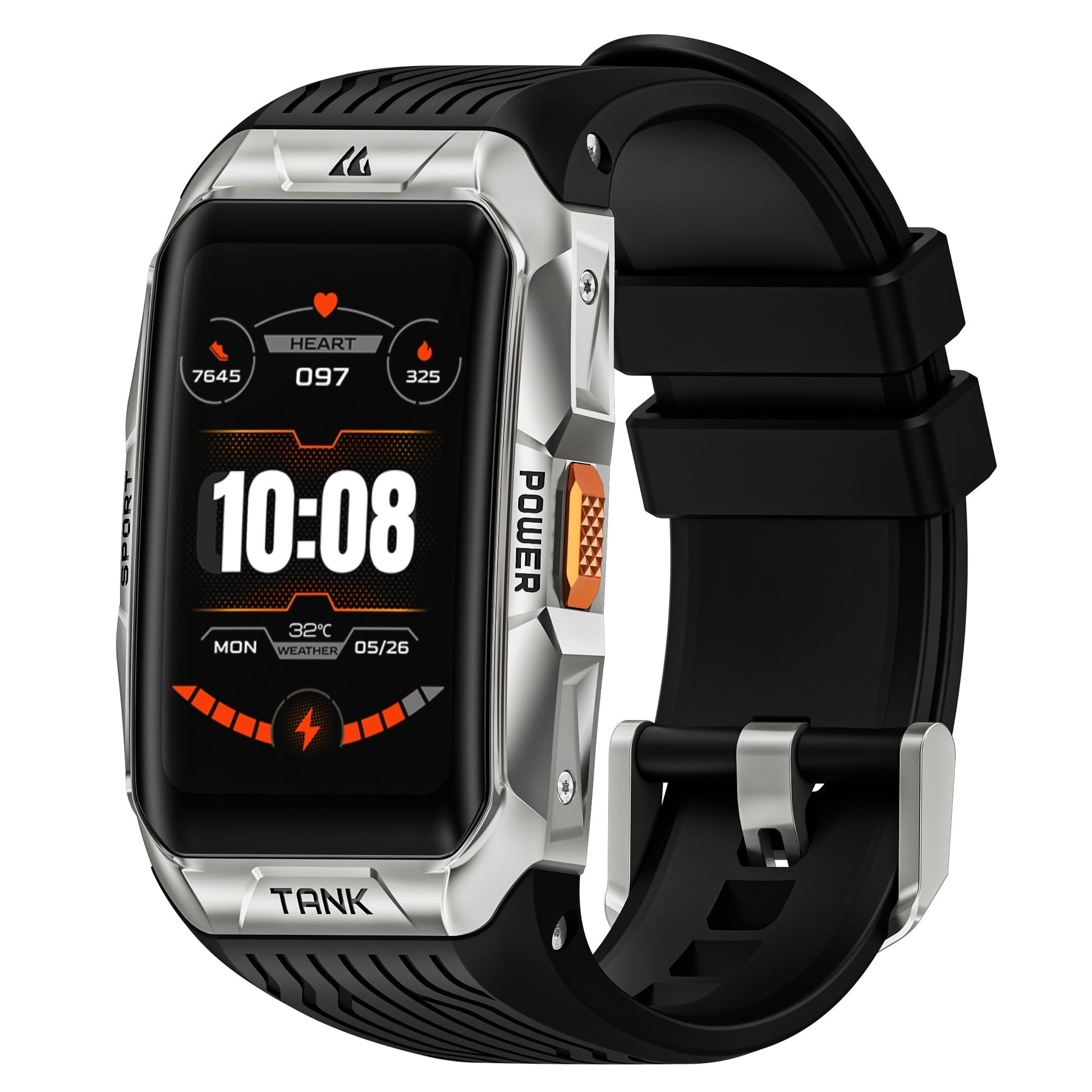 Military-Grade Waterproof Smartwatch | 1.64 AMOLED Display with Dual-Band Navigation 1