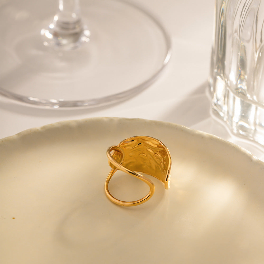 Minimalist Gold Ring | High-Quality Stainless Steel with 18k Gold Plating 6