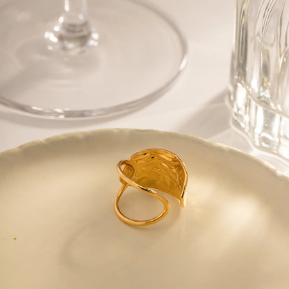 Minimalist Gold Ring | High-Quality Stainless Steel with 18k Gold Plating 6