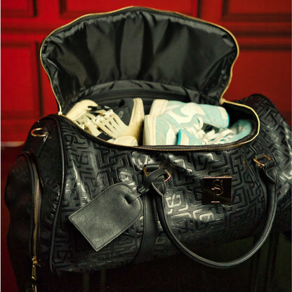 Set de sacs en cuir monogrammé Signature (Signature et Duffle)