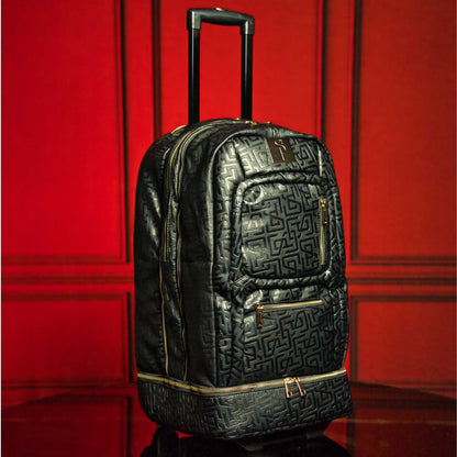 Set de sacs en cuir monogrammé Roller (Roller Signature et Duffle)
