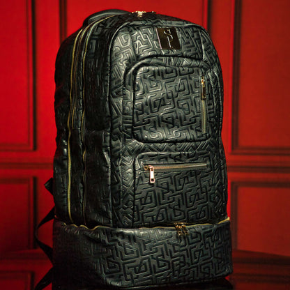Set de sacs en cuir monogrammé Signature (Signature et Duffle)