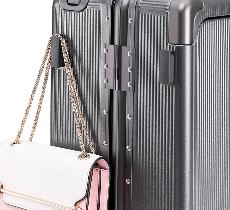 Multi-Function Carry-On Suitcase | Front Opening Design with TSA Lock and USB Charging 8
