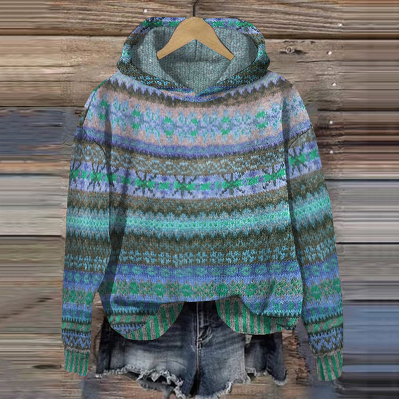 Norwegian-Inspired Hoodie | Soft Insulating Fabric for Winter Warmth 2