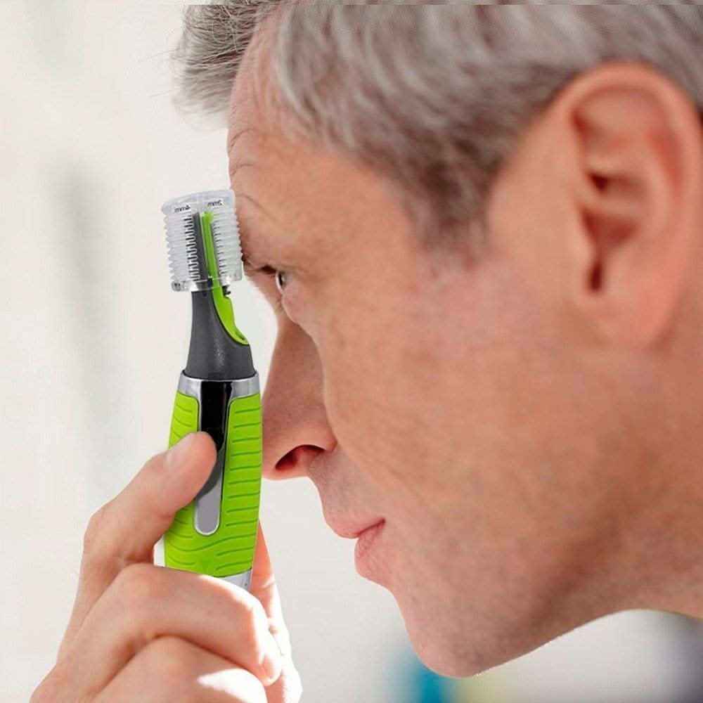 Nose and Ear Hair Trimmer | Precision Grooming with LED Light 4