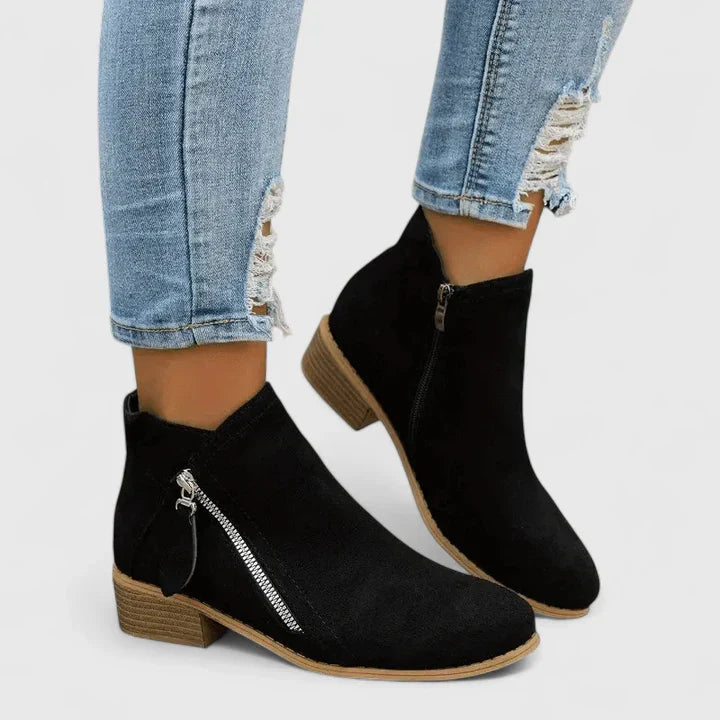 Orthopaedic Ankle Boots | Side Zip Fastening for Easy Wear 1