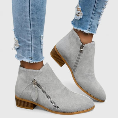 Orthopaedic Ankle Boots | Side Zip Fastening for Easy Wear 4