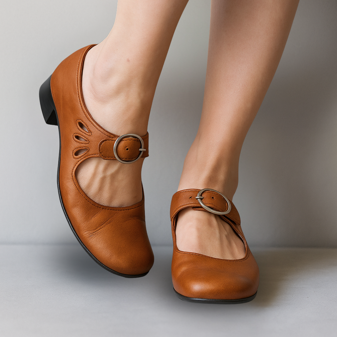 Orthopedic Sandals for Women | Adjustable Vegan Leather Comfort Footwear 2