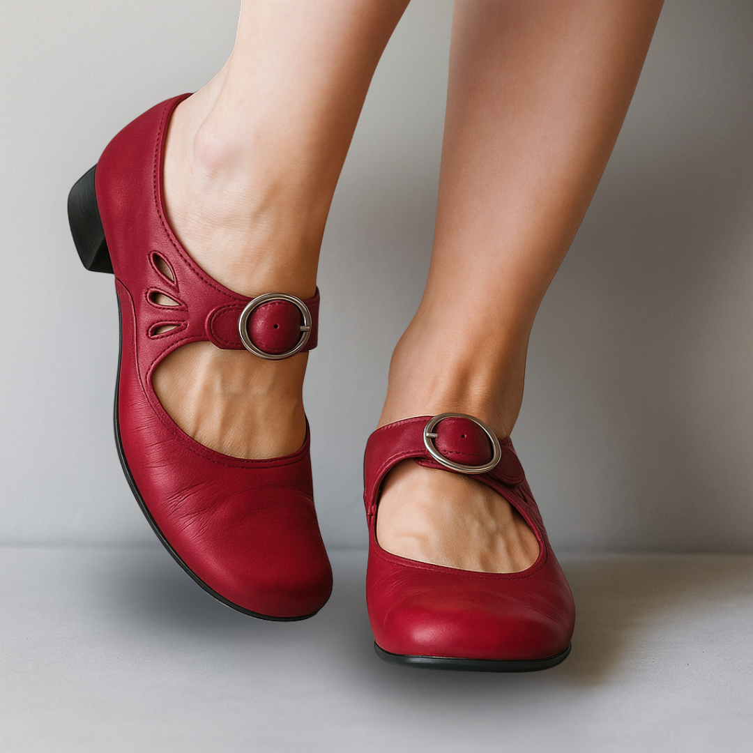 Orthopedic Sandals for Women | Adjustable Vegan Leather Comfort Footwear 3