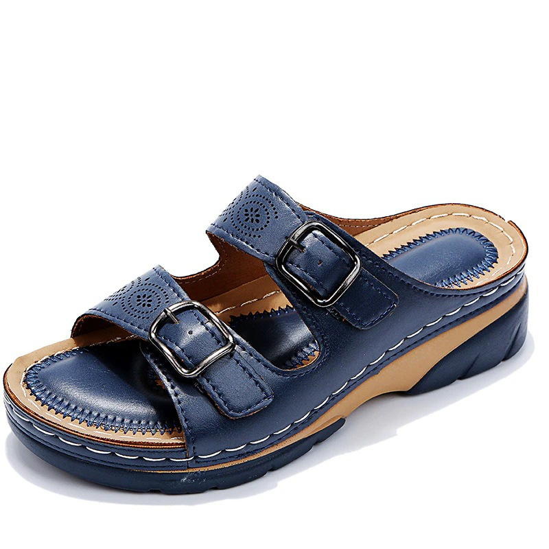 Orthopedic Vegan Leather Sandals | JANELLE 5