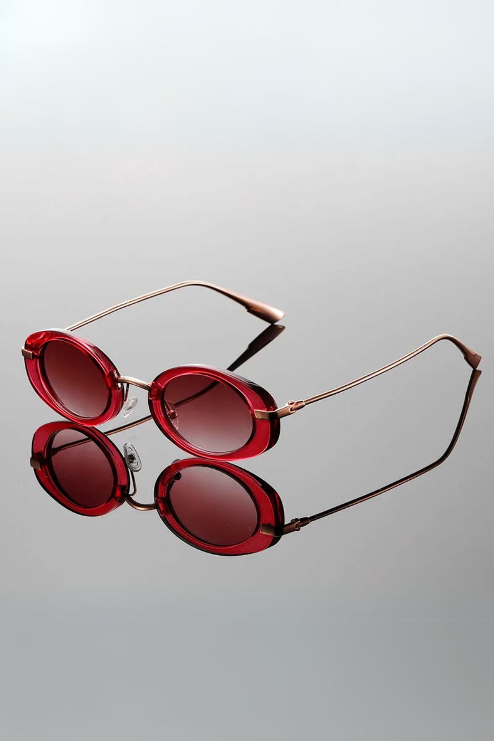 Oval Vintage Sunglasses | Polarized Lenses for Glare Reduction 2