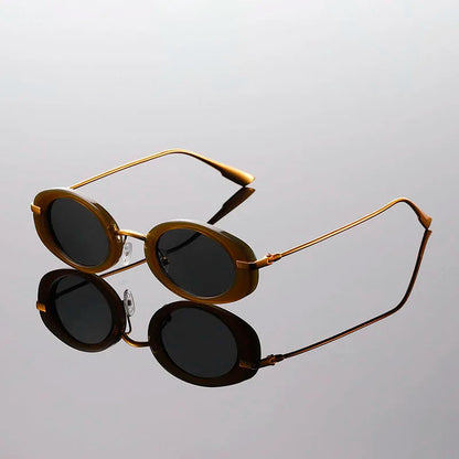 Oval Vintage Sunglasses | Polarized Lenses for Glare Reduction 8