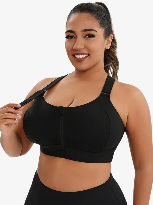 Plus Size Sports Bra | Ultimate Support with Adjustable Straps 0