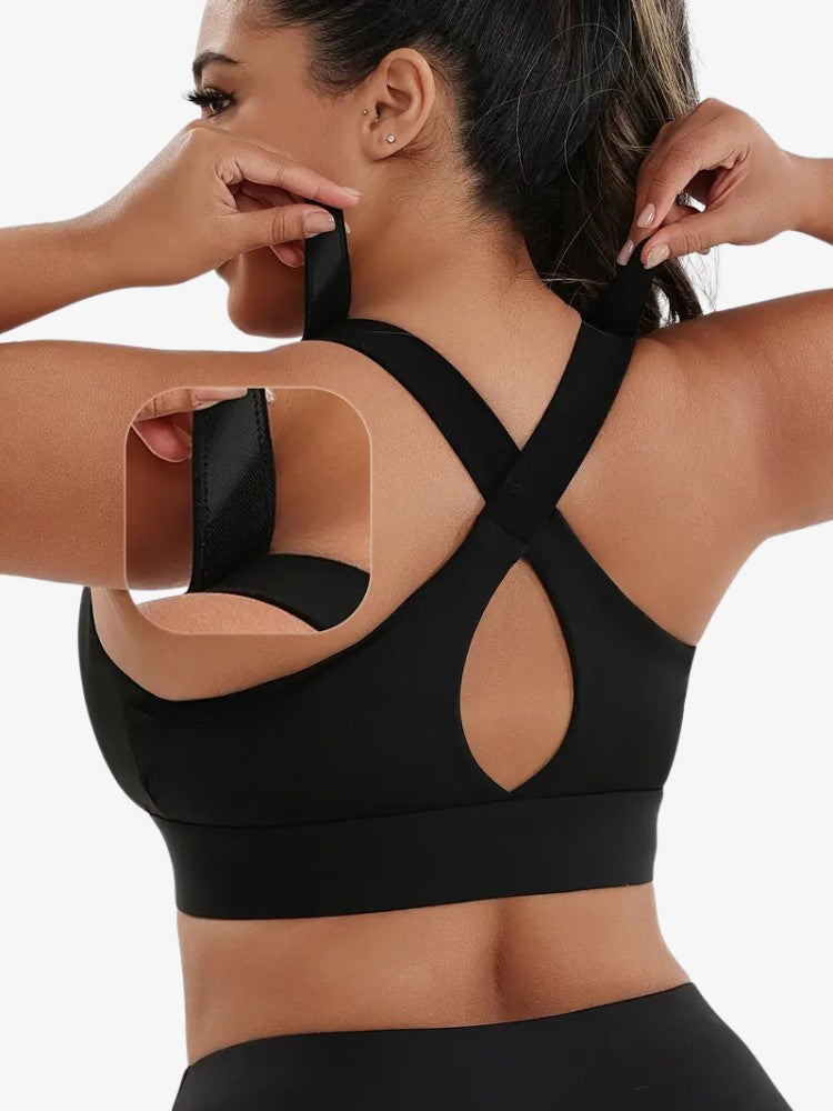 Plus Size Sports Bra | Ultimate Support with Adjustable Straps 1
