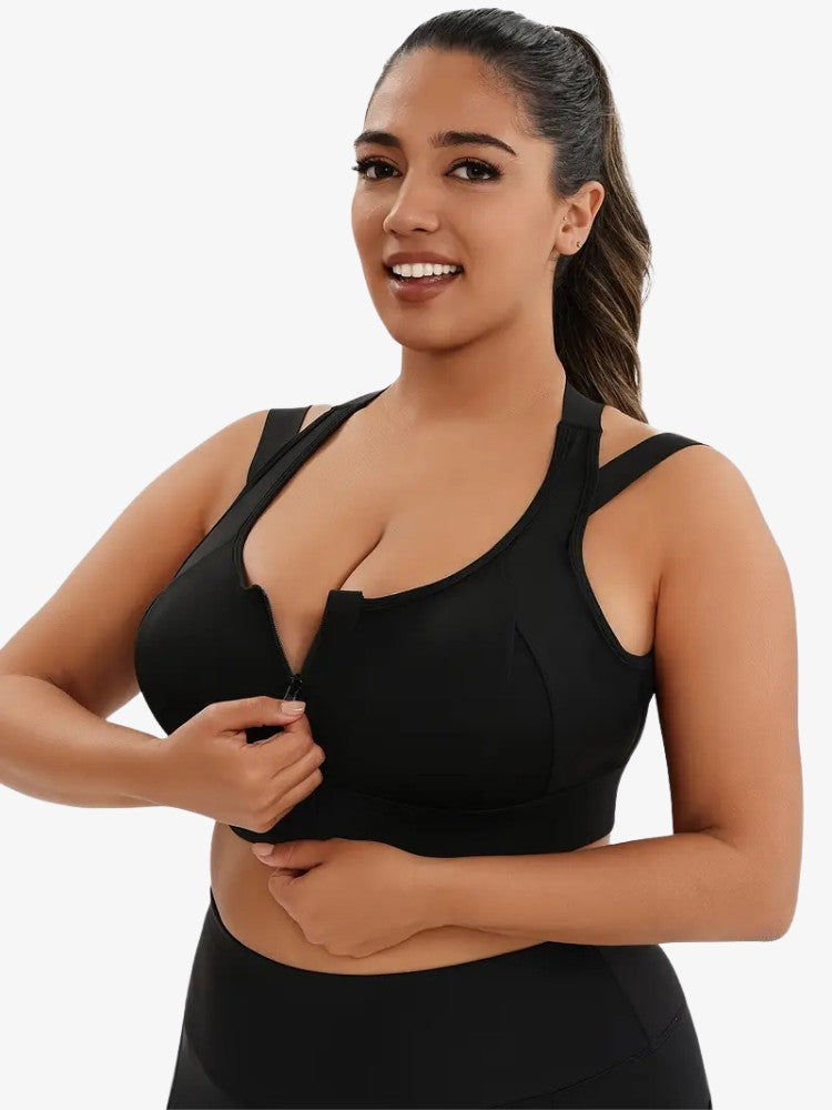 Plus Size Sports Bra | Ultimate Support with Adjustable Straps 2