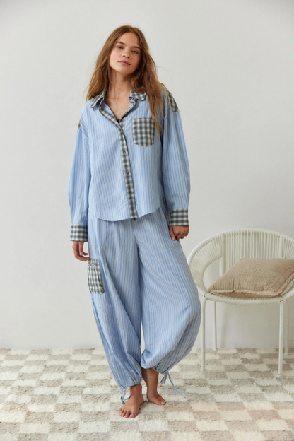 Relaxed Lightweight Pajama Set 6