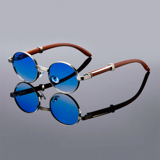 Retro Oval Sunglasses | UV 400 Protection with Lightweight Design 1