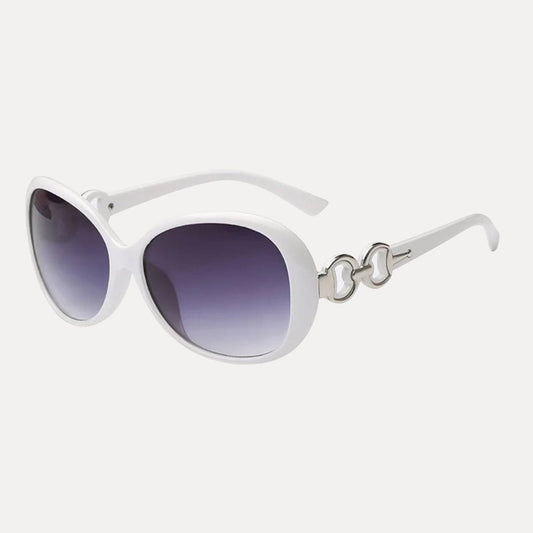 Oversized Sunglasses | UV400 Protection with Elegant Metallic Accents 1