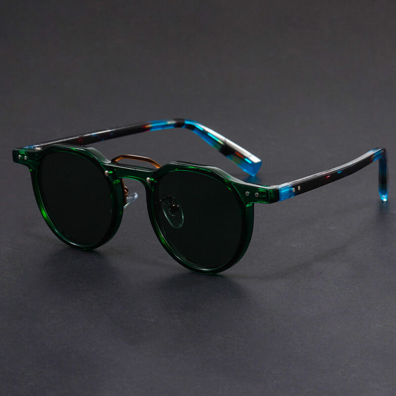 Retro Round Sunglasses | Lightweight Frames with UV 400 Protection 3