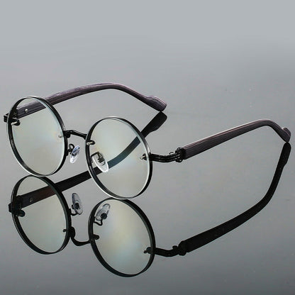 Retro Round Sunglasses | UV 400 Protection with Durable Metal Frame 6