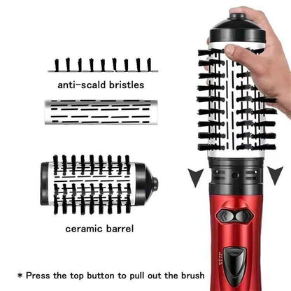 Rotating Hot Air Brush | 3 Heat Settings for Smooth Styling 3